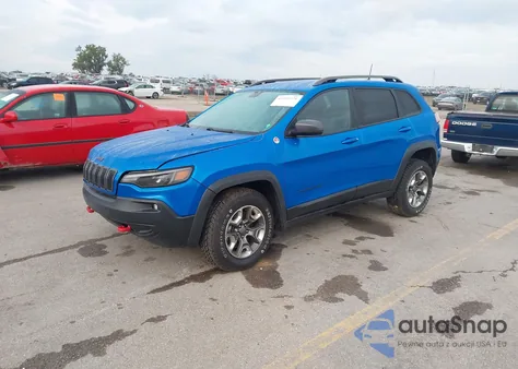 2019 Jeep Cherokee Trailhawk 4X4 из США, поврежденный, VIN 1C4PJMBX6KD153846